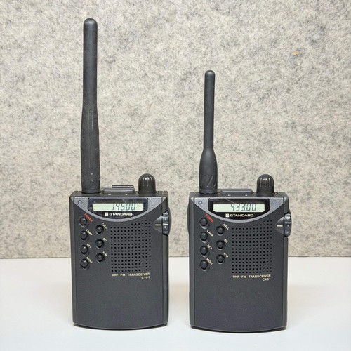 Standard c101 vhf c401 uhf - standard,