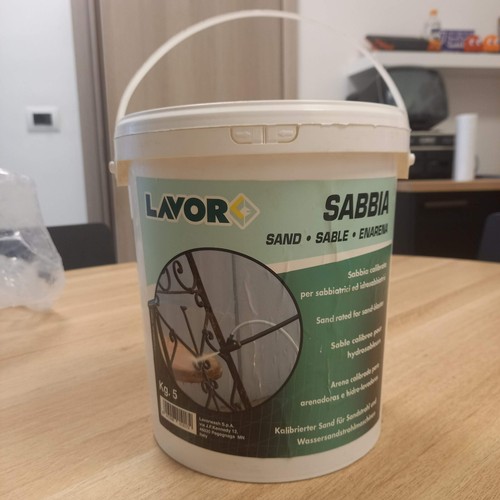 Sabbia per idropulitrice lavor - sabbia,