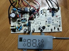 SCHEDA ELETTRONICA CON DISPLAY CLIMATIZZATORE UNITA' INTERNA HAIER NEBULA