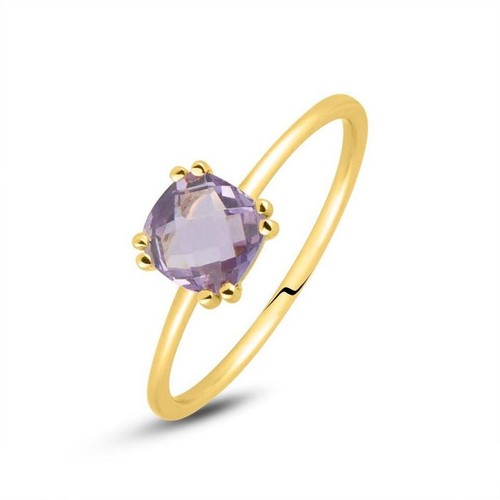 Anello donna ametista oro - anello,