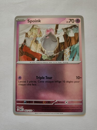 Carte pokemon spoink - -,