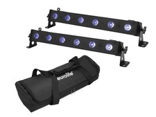 Set EUROLITE 2x LED BAR-6 QCL