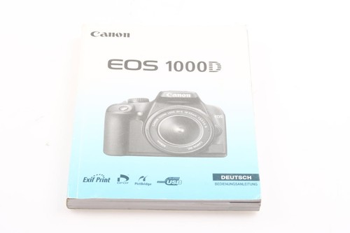 Canon eos 1000d manuale - manuale, di