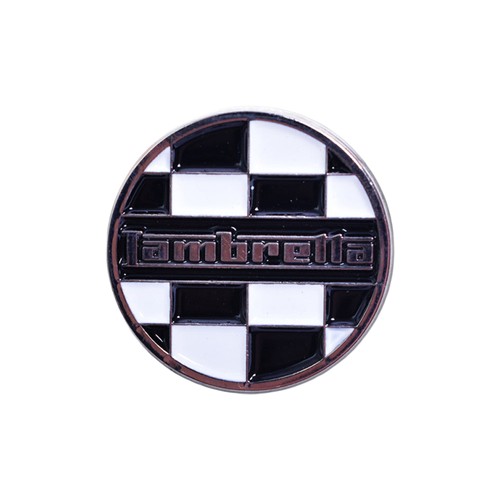 Lambretta scacchi distintivo - lambretta,
