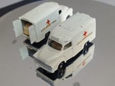 MATCHBOX LESNEY n 14 COPPIA AMBULANZA LOMAS 2 PZ giocattolo Epoca SC 1:86