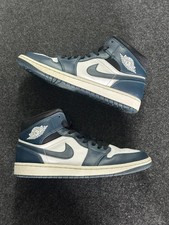 Nike jordan mid blu - nike, navy
