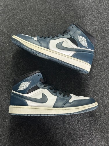 Nike jordan mid - nike, blu