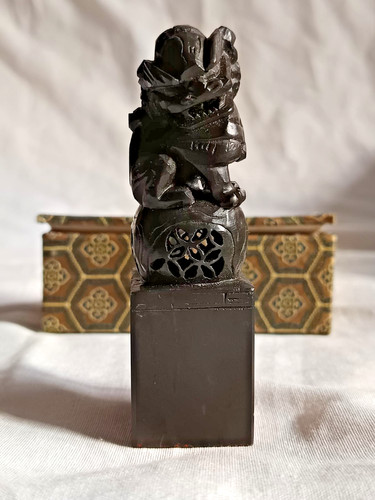 Vintage timbro sigillo cinese - vintage,