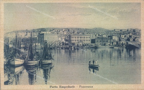 T119 cartolina porto empedocle - t119,