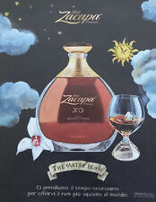 Pubblicità Advertising Ritaglio Italian Clipping 2017 RON ZACAPA XO RUM