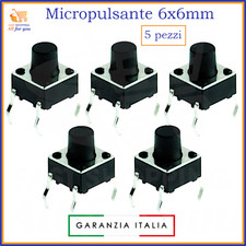 Micro pulsante a saldare 4 pin