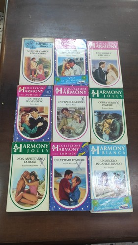 Lotto libri harmony vintage - lotto, 9