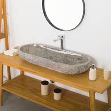 Lavabo in marmo Erosi 100 cm