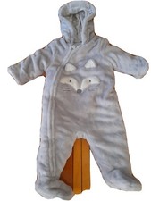 Tutina Neonato 2-3 Mesi Morbida Peluche Animali Baby Taglia 62 Imbottita