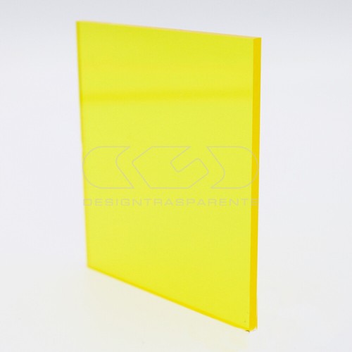 Plexiglass colorato giallo