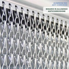 Tenda antimosche in alluminio