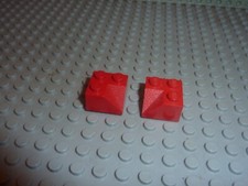 Lego red slope - lego, 2x2