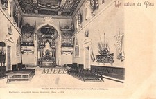 PISA - Chiesa di S. Stefano e dei Cavalieri - interno con i trofei di guerra...