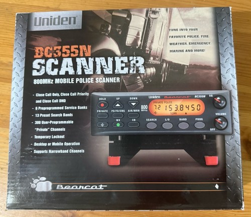 Uniden bearcat bc355n scanner - uniden,