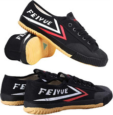 Scarpe Arti Marziali Tai-Chi Kung Fu Sneakers Unisex in Tela Anti-Slip Acrobatic