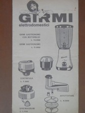 Vecchio depliant pieghevole