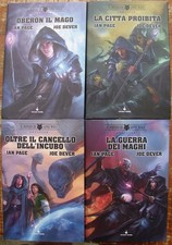Lotto libro game Oberon il giovane mago Grey Star Lone Wolf Dever SERIE COMPLETA