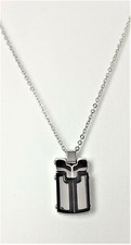 Collana uomo in acciaio con