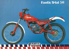 Fantic Trial 50 a sei marce - Fantic Motor 1983  Brochure Motociclo d'epoca 