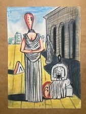 GIORGIO DE CHIRICO Disegno su