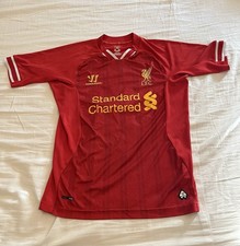 Maglia Liverpool Warrior Jersey 2013/2014 -8 GERRARD Mai Indossata Bambino