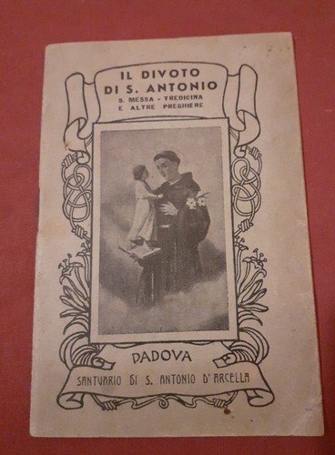 Antico libretto religioso - , il