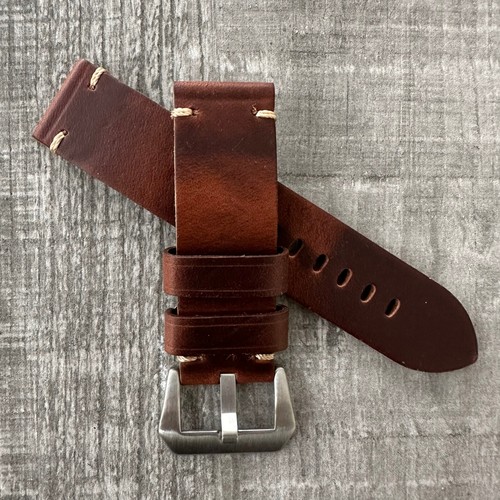 Cinturino pelle marrone - pelle,