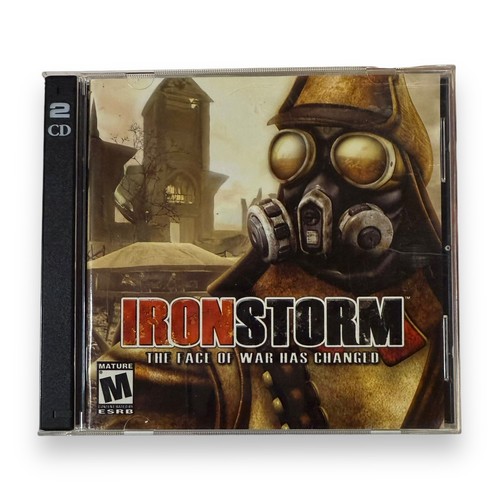 Vintage iron storm - iron, cd-rom