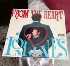 TOM JONES FROM THE HEART Lp DECCA SLKI 4814 EX