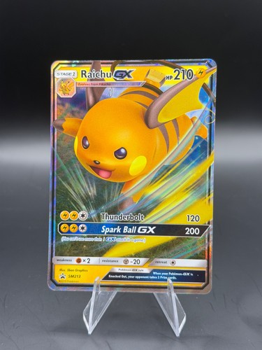 Raichu sm213 ultra rare sun - gx,