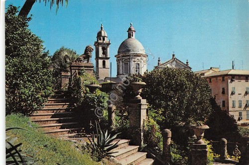 Cartolina chiavari parco - cartolina, di