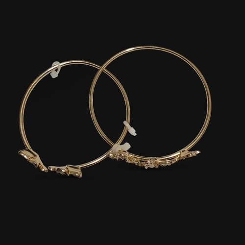 Bracciale cerchio colore oro - a,