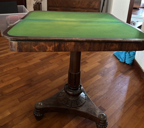 Tavolo gioco antico - tavolo,