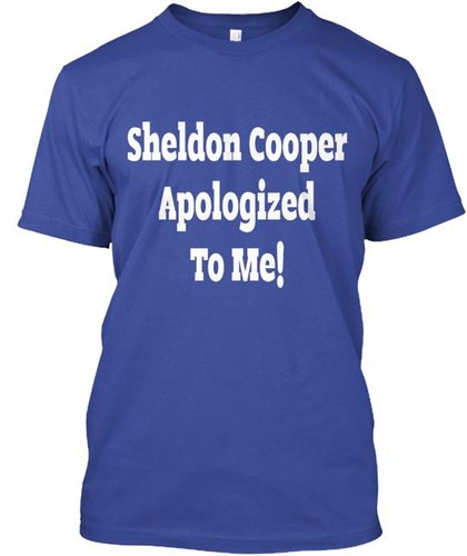 Shirt sheldon cooper - t-shirt,