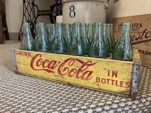 Cassa soda vintage legno coca - cassa,