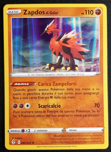 Zapdos galar 082 - galar, 082/203