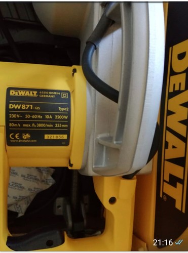 Troncatrice per ferro dewalt - troncatrice, dewalt 
