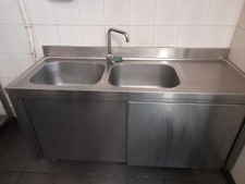 lavandino industriale 2 vasche