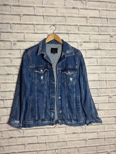 Giacca oversize zara donna blu - giacca,