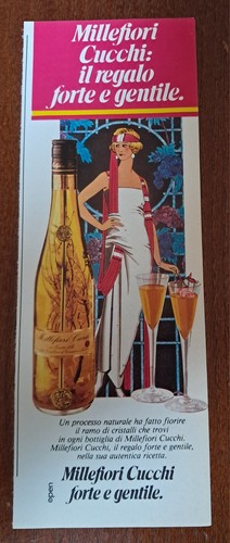Pubblicità millefiori cucchi - pubblicità,