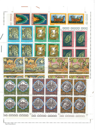 Vaticano quartine collezione - quartine,