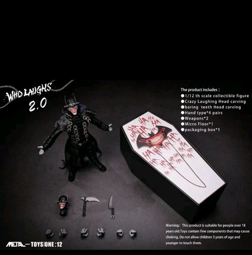 Metal toys batman che ride - metal,