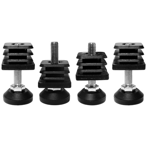 Piedi regolabile tappo - 4x,