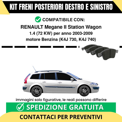 Pastiglie freno posteriori - freno,