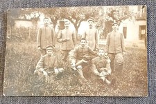  Foto militari, ww1 Gruppo Soldati Prima Guerra Divise  Cappelli Ufficiale